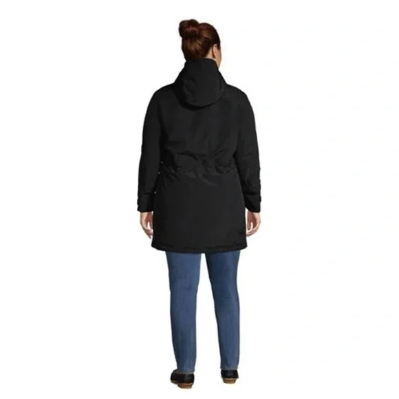 NWT LANDS END Women's Plus Size Squall Waterproof Insulated Winter Parka… - Picture 6 of 7
